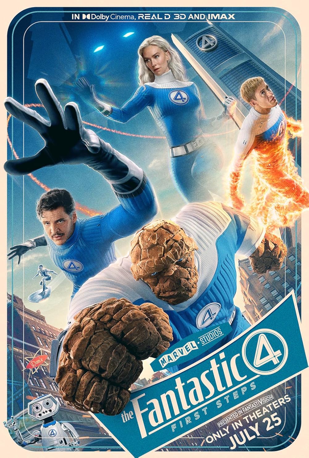 The Fantastic Four: First Steps cover