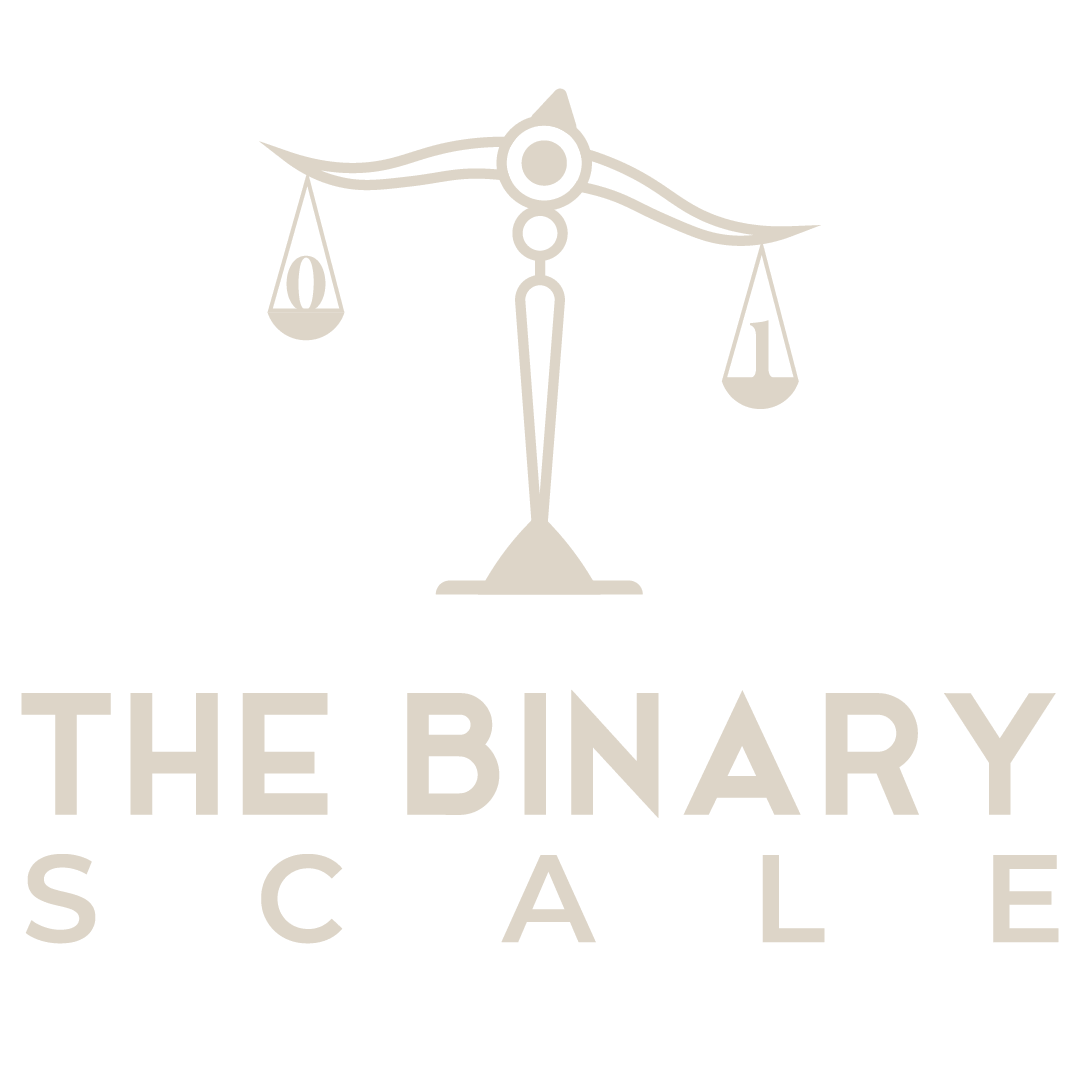 The Binary Scale Logo